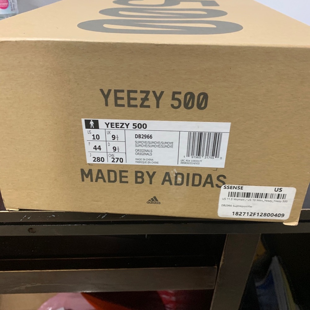 Yeezy 500 yellow